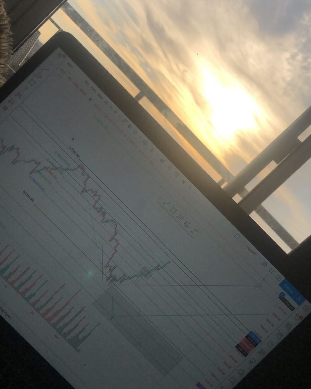 גרף TradingView באינסטגרם @letstalkstocks_